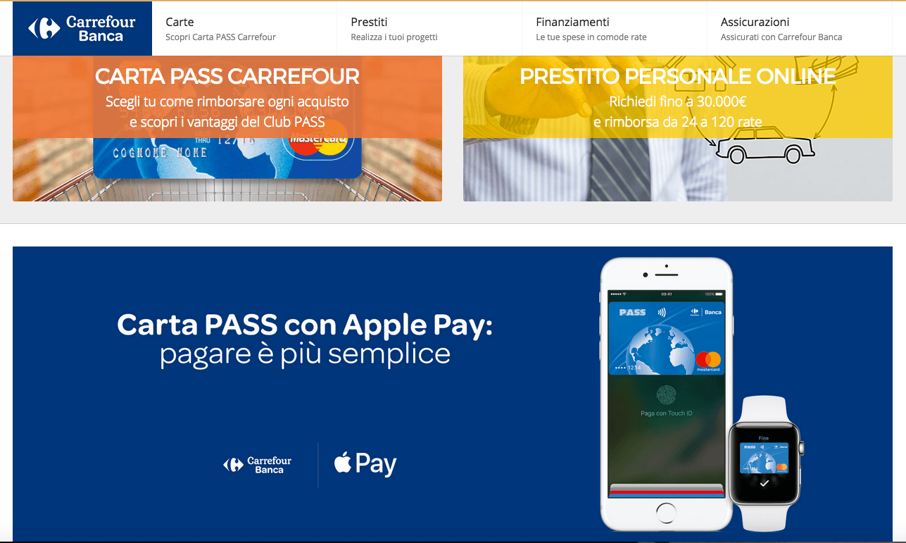 Carrefour Introduce In Italia Il Sistema Di Pagamento Apple Pay Agra Editrice